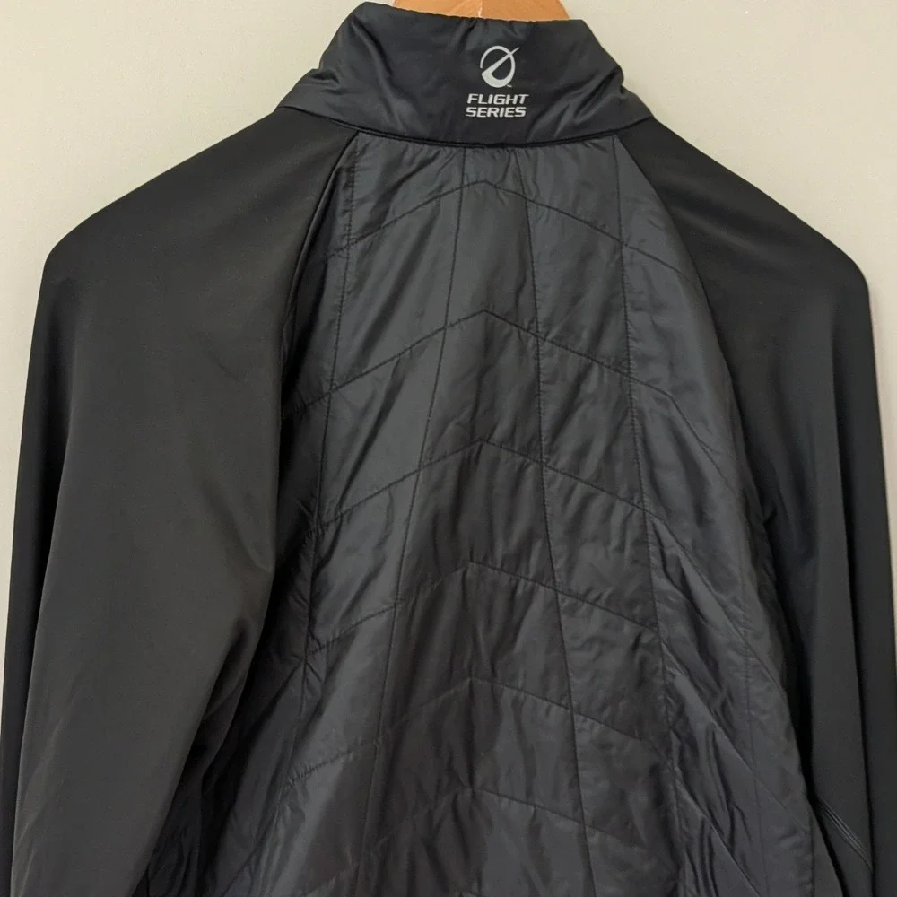 The North Face Flight Series Mens XL Black Hybrid Quilted Insulated Jacket Coat